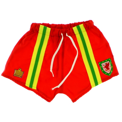 1976-79 Wales Home Shorts *Mint* S.Boys