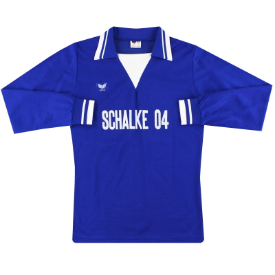 1978-79 Schalke Erima  Home Shirt L/S M