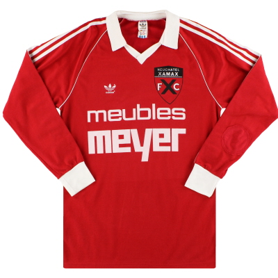 1980-82 Neuchatel Xamax adidas Home Shirt L/S L