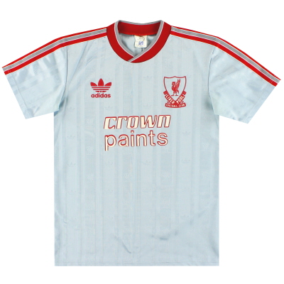 1987-88 Liverpool adidas Away Shirt S