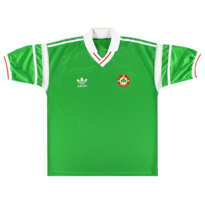 1988-90 Ireland adidas Home Shirt XL