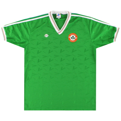 1988-90 Ireland O'neills Fan Home Shirt XL