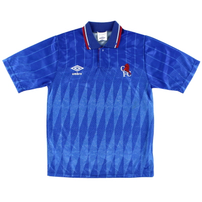 1989-91 Chelsea Umbro Home Shirt S.Boys