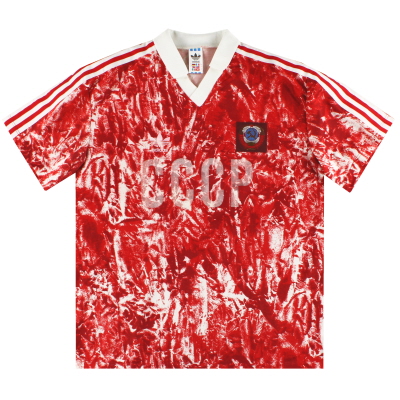 1989-91 Soviet Union adidas Home Shirt L