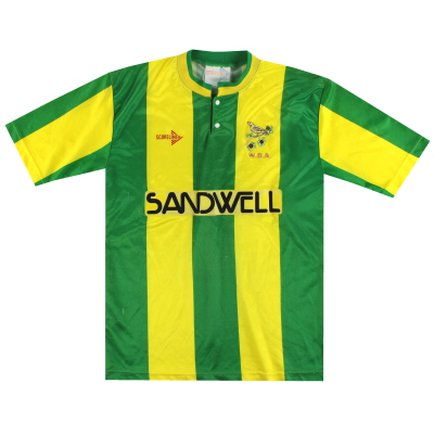 1989-91 West Brom Scoreline Away Shirt Y