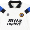 1990-92 Aston Villa Umbro Away Shirt S