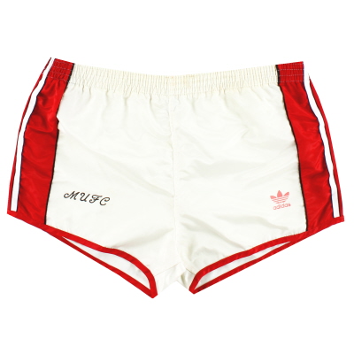 1990-92 Manchester United adidas Home Shorts M