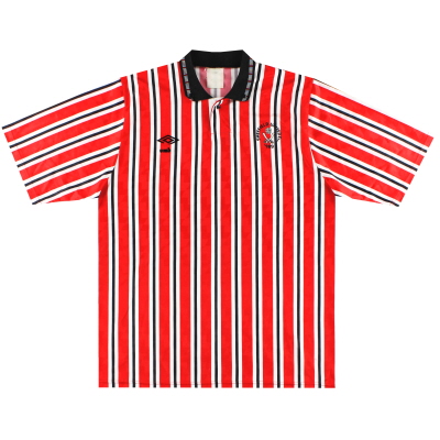 1990-92 Sheffield United Umbro Home Shirt L