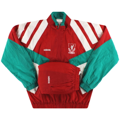 1991-92 Liverpool adidas Tracksuit XL