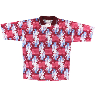 1991-92 West Ham Bukta Training Shirt L