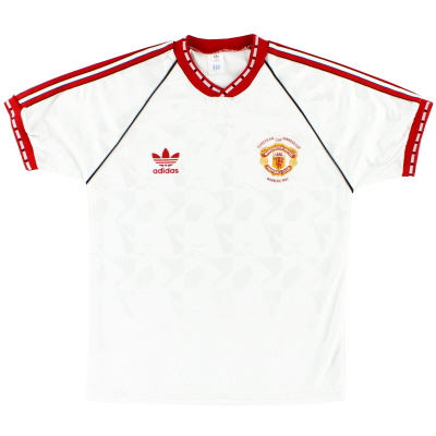 1991 Manchester United adidas ECWC Shirt *Mint* M/L