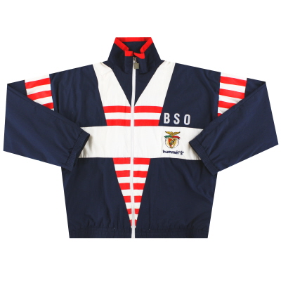 1992-93 Benfica Hummel Staff Issue Track Jacket XL