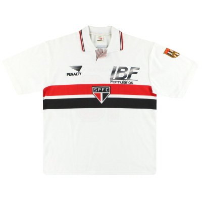 1992 Sao Paulo Penalty Home Shirt #10 (Rai) XL
