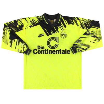 1993-94 Borussia Dortmund Nike Home Shirt L/S L