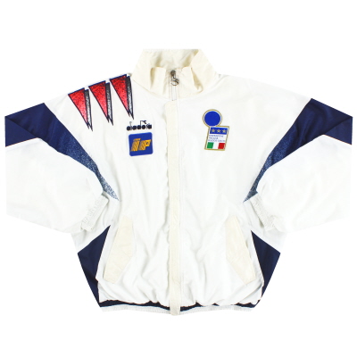1993-94 Italy Diadora Player Issue Track Jacket L