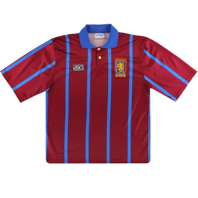 1993-95 Aston Villa Asics Home Shirt XL