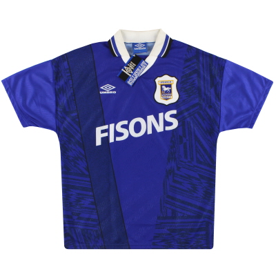 1994-95 Ipswich Umbro Home Shirt *w/tags* L