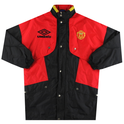1994-95 Manchester United Umbro Bench Coat *As New* L