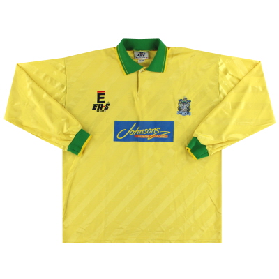 1994-95 Marine En-s Match Issue Away Shirt #12 L/S XL