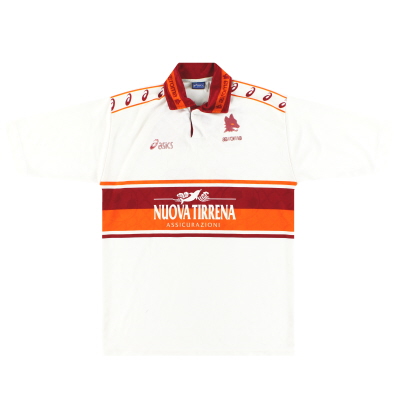 1994-95 Roma Asics Away Shirt #10 L