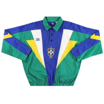 1994-96 Brazil Umbro Drill Top XL