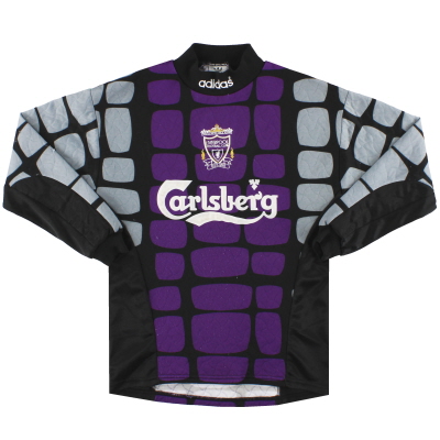 1994-96 Liverpool adidas Goalkeeper Shirt L.Boys
