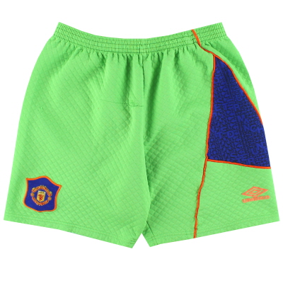 1994-96 Manchester United Umbro Goalkeeper Shorts L