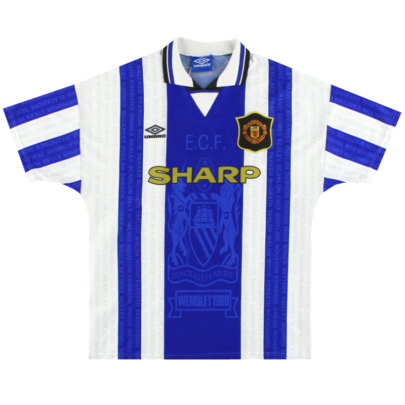 1994-96 Manchester United Umbro Third Shirt *Mint* XXL