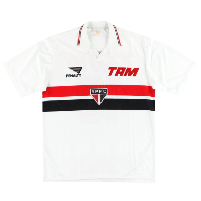 1994 Sao Paulo Penalty Home Shirt #10 (Juninho) XL
