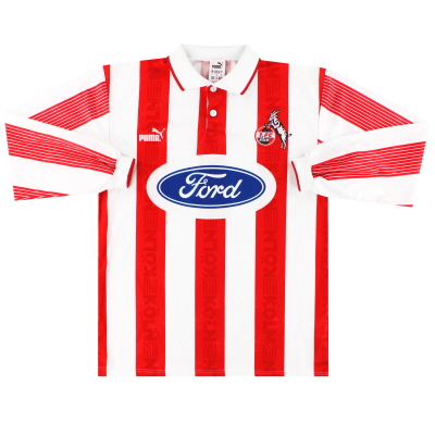 1995-96 FC Koln Puma Home Shirt L/S M