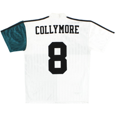1995-96 Liverpool adidas Away Shirt Collymore #8 M