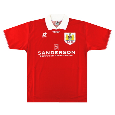 1996-97 Bristol City Lotto Centenary Home Shirt *As New* L