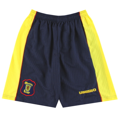1996-99 Scotland Umbro Away Shorts *Mint* M