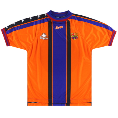 1997-98 Barcelona Kappa Away Shirt M