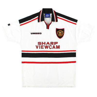 1997-99 Manchester United Umbro Away Shirt XL