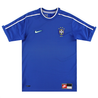 1998-00 Brazil Nike Away Shirt *Mint* M