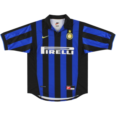 1998-99 Inter Milan Nike Home Shirt L