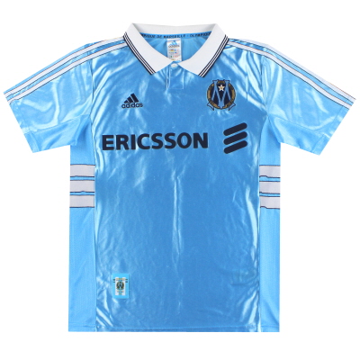 1998-99 Marseille adidas Centenary Away Shirt #12 L