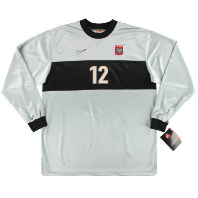 1998-99 Poland Nike Match Issue Goalkeeper Shirt #12 *w/tags* XXL