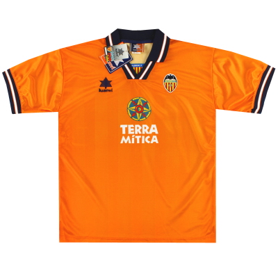 1998-99 Valencia Luanvi Away Shirt *w/tags* XL