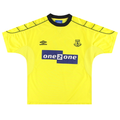 1999-00 Everton Umbro Away Shirt XL.Boys