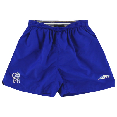 2001-03 Chelsea Umbro Home Shorts L.Boys