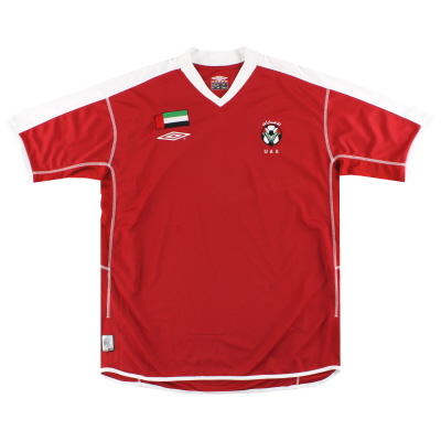 2000-02 UAE Umbro Away Shirt XL