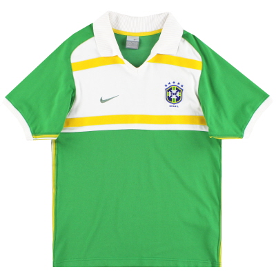 2000s Brazil Nike Polo Shirt M