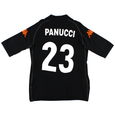 2002-03 Roma Away Shirt Panucci #23 XL