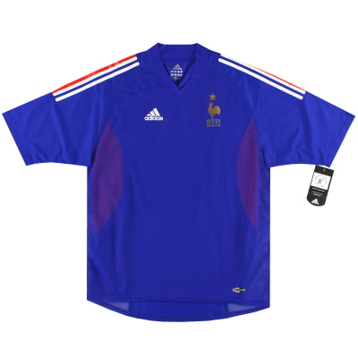 2002-04 France adidas Player Issue Home Shirt *w/tags* L