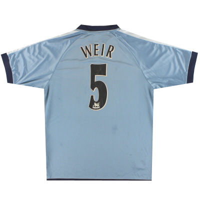2003-04 Everton Puma '125th Anniversary' Third Shirt Weir #5 L