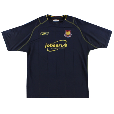 2003-04 West Ham Reebok Away Shirt XL