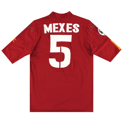2004-05 Roma Diadora 'Limited Edition' Home Shirt Mexes #5 M