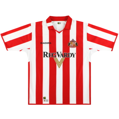 2004-05 Sunderland Diadora Home Shirt *Mint* XL